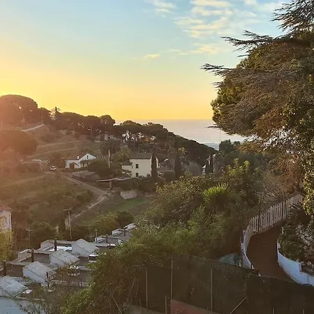 With Pool And Amazing Views! Apartment Arenys de Mar